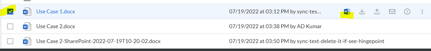 File Conflict Scenarios 11 Hingepoint Proconnector |