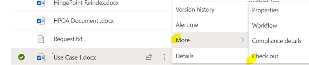 File Conflict Scenarios 10 Hingepoint Proconnector |