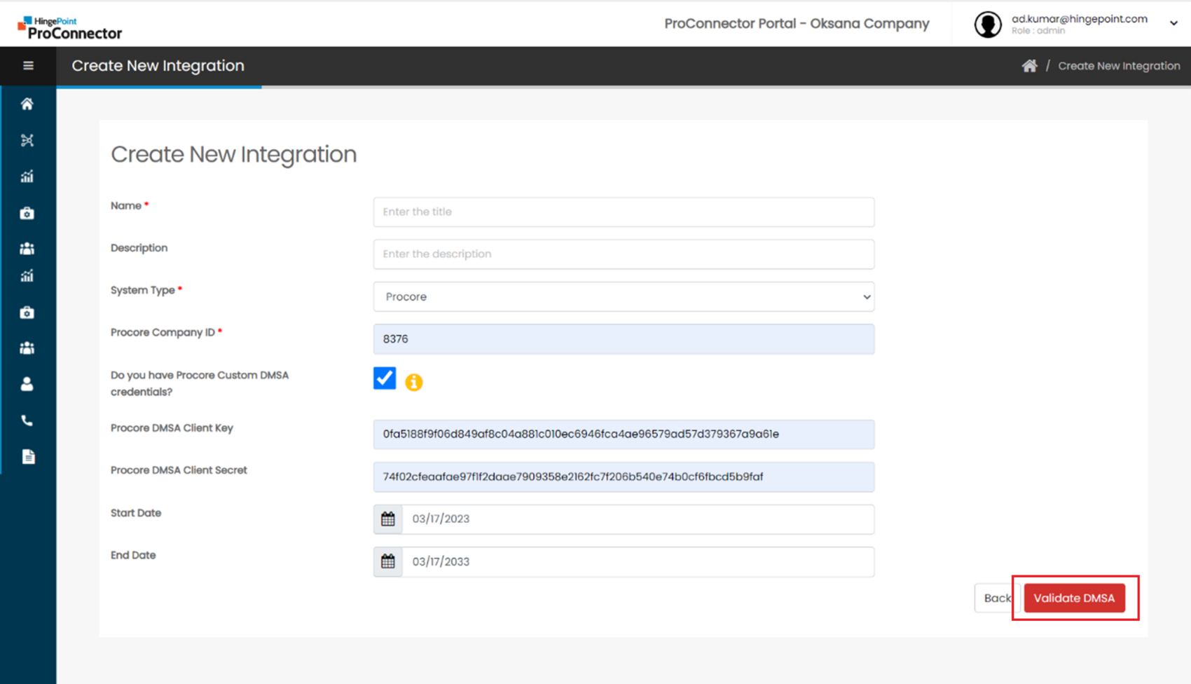 Hingepoint Proconnector |