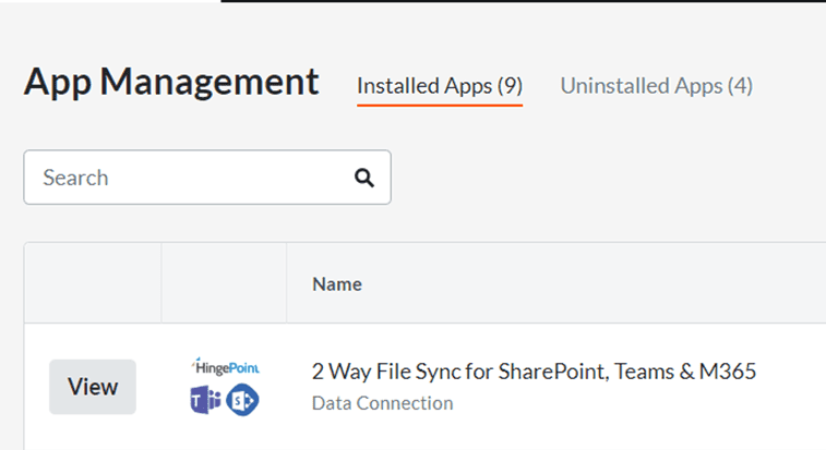 03. Marketplace App Installation 7 Hingepoint Proconnector |