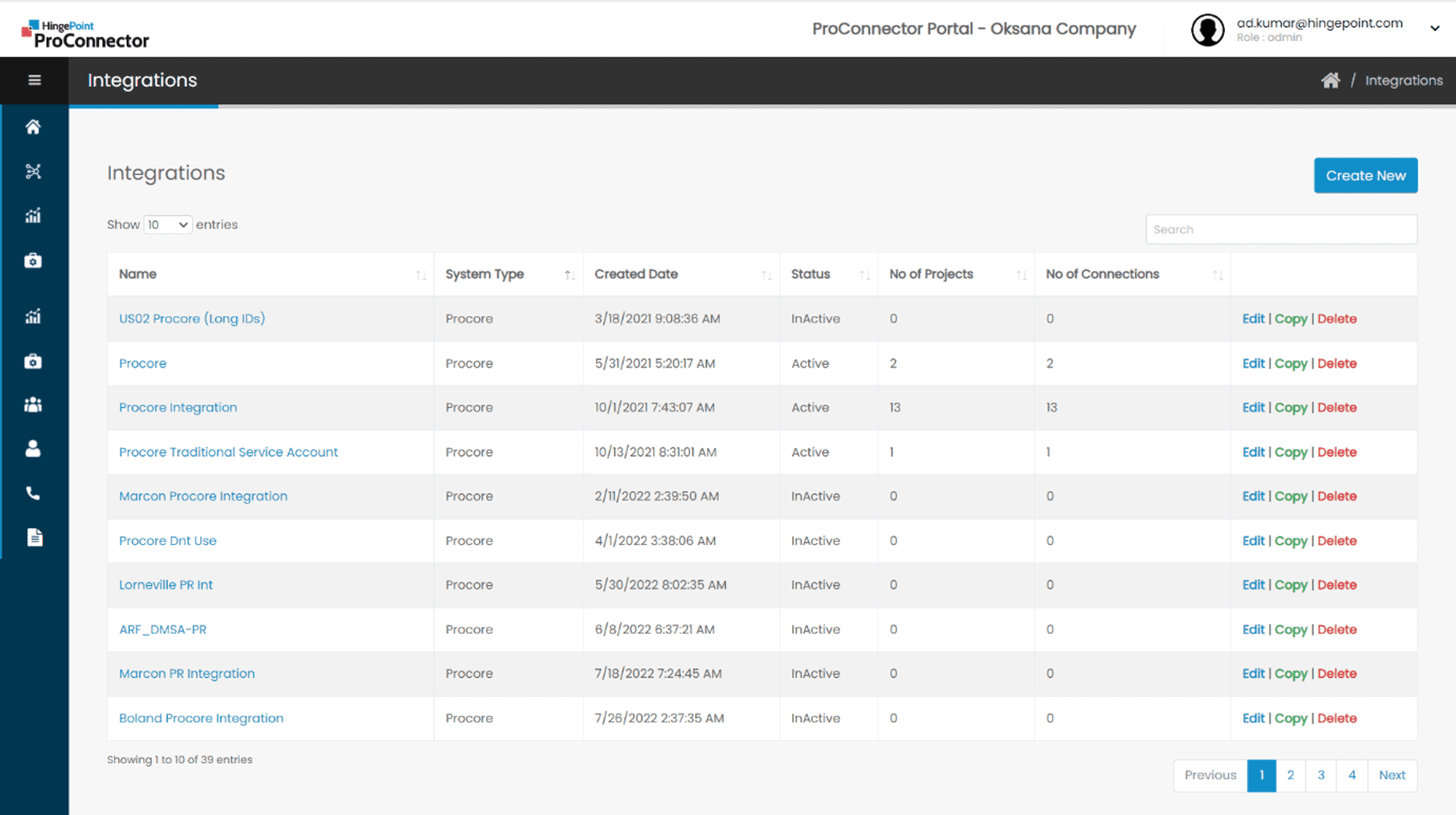 04. Procore Dmsa Keys Validation 2 Hingepoint Proconnector |
