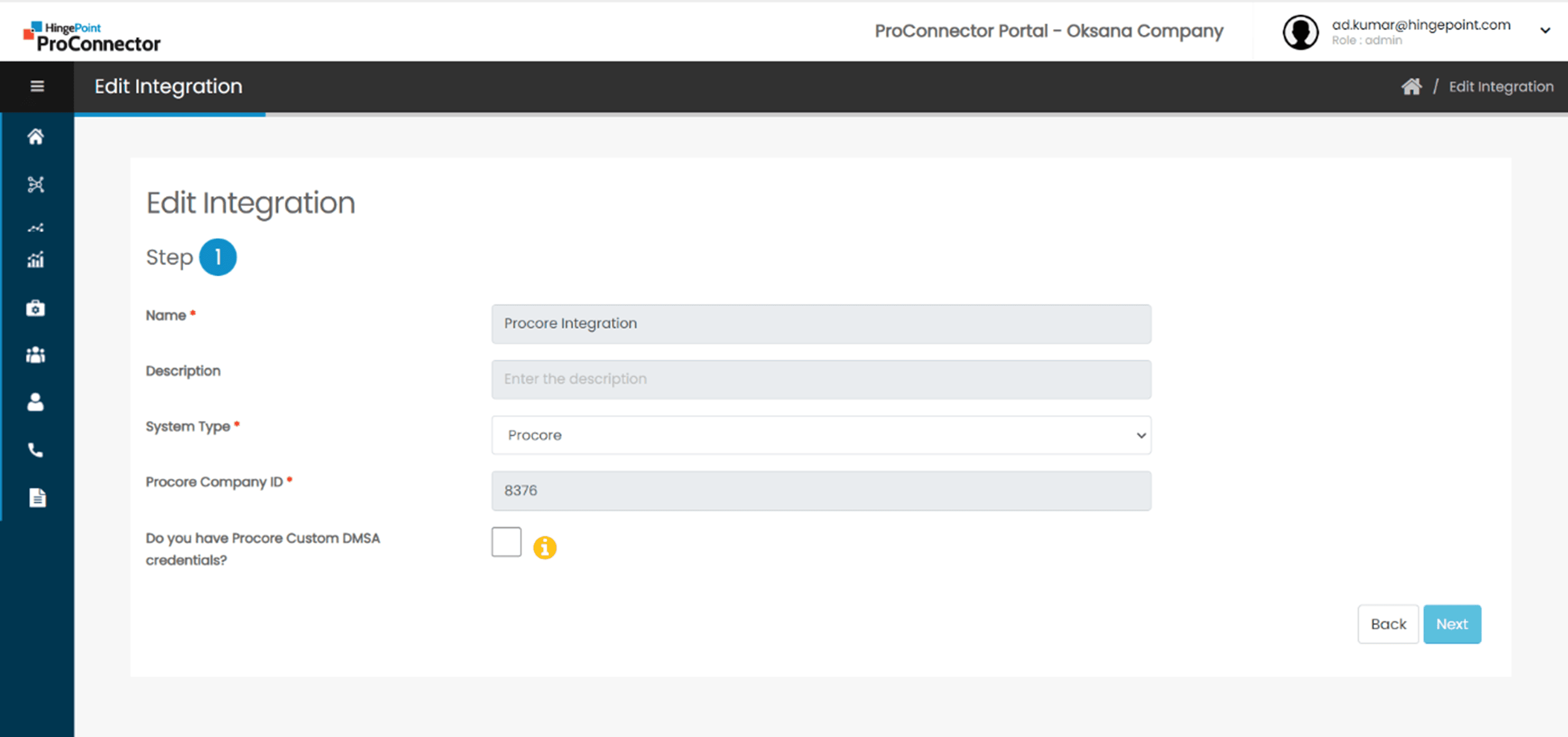 04. Procore Dmsa Keys Validation 4 Hingepoint Proconnector |