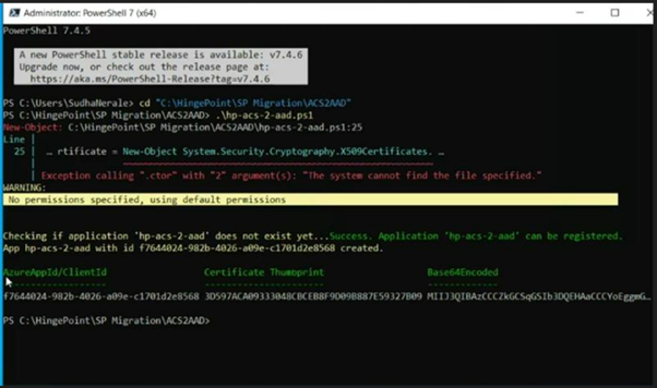 07. Migrate Sharepoint Credentials From Acs To Aad 9 Application Registered